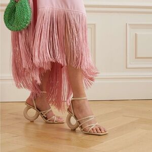 CULT GAIA  Asha Raffia Sandals NEW size 9